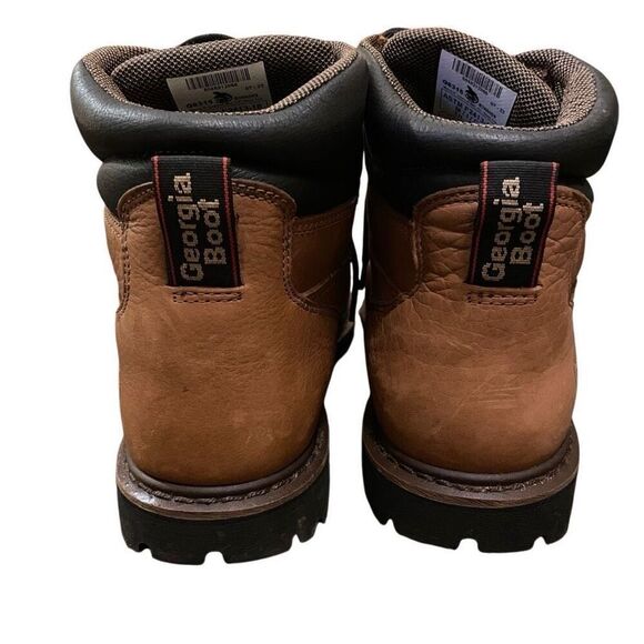Georgia Boot Mens Steel Toe Safety Work 12M Brown Comfort Core Anti Impact G6315 main image 13